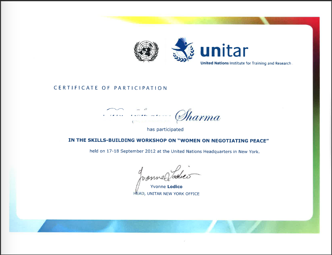 Peace for Development